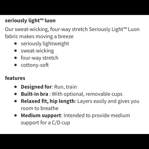 LULULEMON TWIST & TOIL BUILT IN BRA TANK TOP - 8 - Picture 7 of 7